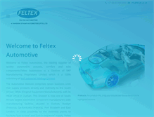 Tablet Screenshot of feltex.co.za